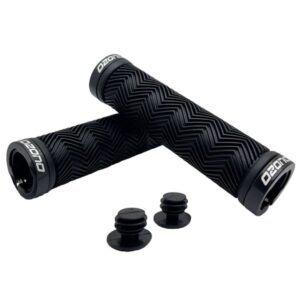 Puños Ozono Anillo Lock Negro con Ajuste Allen | Antideslizantes MTB y Ruta