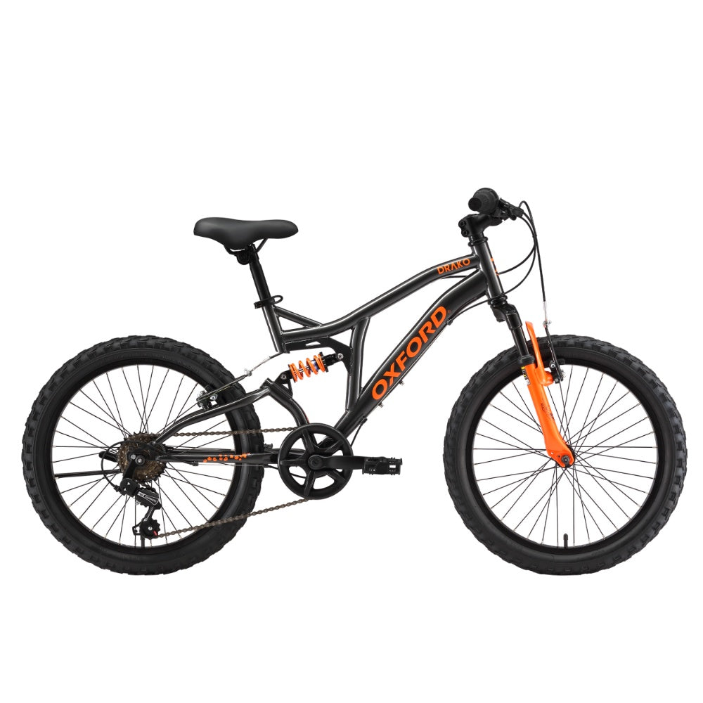 Bicicleta Infantil Oxford Drako Doble Suspensión Aro 20 Bicicleta Infantil Oxford Drako Doble Suspensión Aro 20