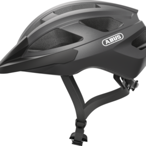 Casco ABUS Macator titanio vista lateral