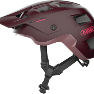 Casco ABUS MoDrop rojo vista lateral