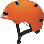 Casco ABUS Scraper 3.0 naranjo vista lateral