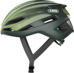 Casco ABUS StormChaser verde vista lateral
