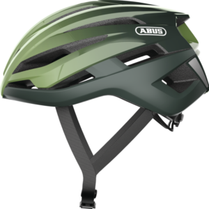 Casco ABUS StormChaser verde vista lateral