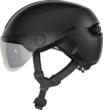 Casco urbano ABUS HUD-Y ACE negro vista lateral