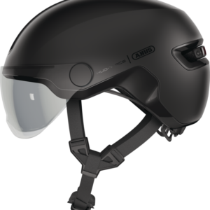 Casco urbano ABUS HUD-Y ACE negro vista lateral