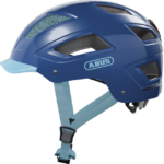 Casco urbano ABUS Hyban 2.0 azul vista lateral