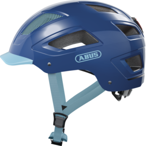 Casco urbano ABUS Hyban 2.0 azul vista lateral