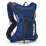 Mochila de hidratación USWE Moto Hydro 3L azul para enduro