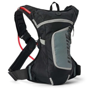 Mochila de hidratación USWE Moto Hydro 4L Adventure Fit negra