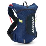 Mochila de hidratación USWE Moto Hydro 4L azul para enduro