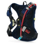 Mochila de hidratación USWE Moto Hydro 4L azul para enduro — vista 2