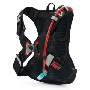 Mochila de hidratación USWE Moto Hydro 4L negra para enduro — vista 2