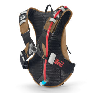 Mochila de hidratación USWE Moto Hydro 8L bronce para enduro — vista 2