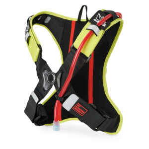 Mochila de hidratación USWE Moto Outlander 2L amarilla — vista 2