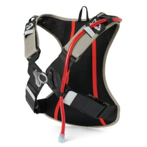 Mochila de hidratación USWE Moto Outlander 4L color arena — vista 2