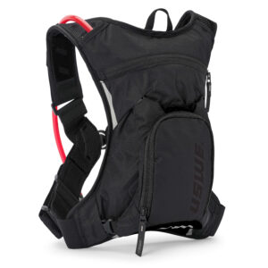 Mochila de hidratación USWE MTB Hydro 3L negra con arnés NDM