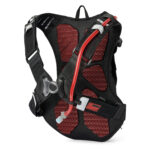 Mochila de hidratación USWE MTB Hydro 9L negra con arnés NDM — vista 2
