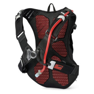 Mochila de hidratación USWE MTB Hydro 9L negra con arnés NDM — vista 2