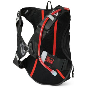 Mochila de hidratación USWE Outlander Moto 9L negra — vista 2