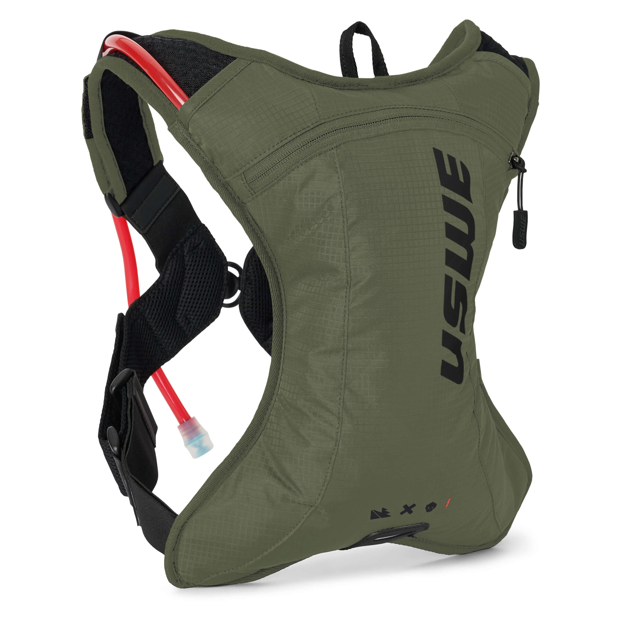 Mochila de hidratación USWE Outlander XC 2L verde para XC Mochila de hidratación USWE Outlander XC 2L verde para XC
