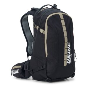 Mochila USWE Core 25L Daypack Off-Road negro y bronce